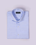Load image into Gallery viewer, Basic Blue – Men’s Cotton Shirt