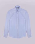 Load image into Gallery viewer, Basic Blue – Men’s Cotton Shirt