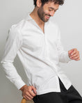 Load image into Gallery viewer, Basic White – Men’s Cotton Shirt