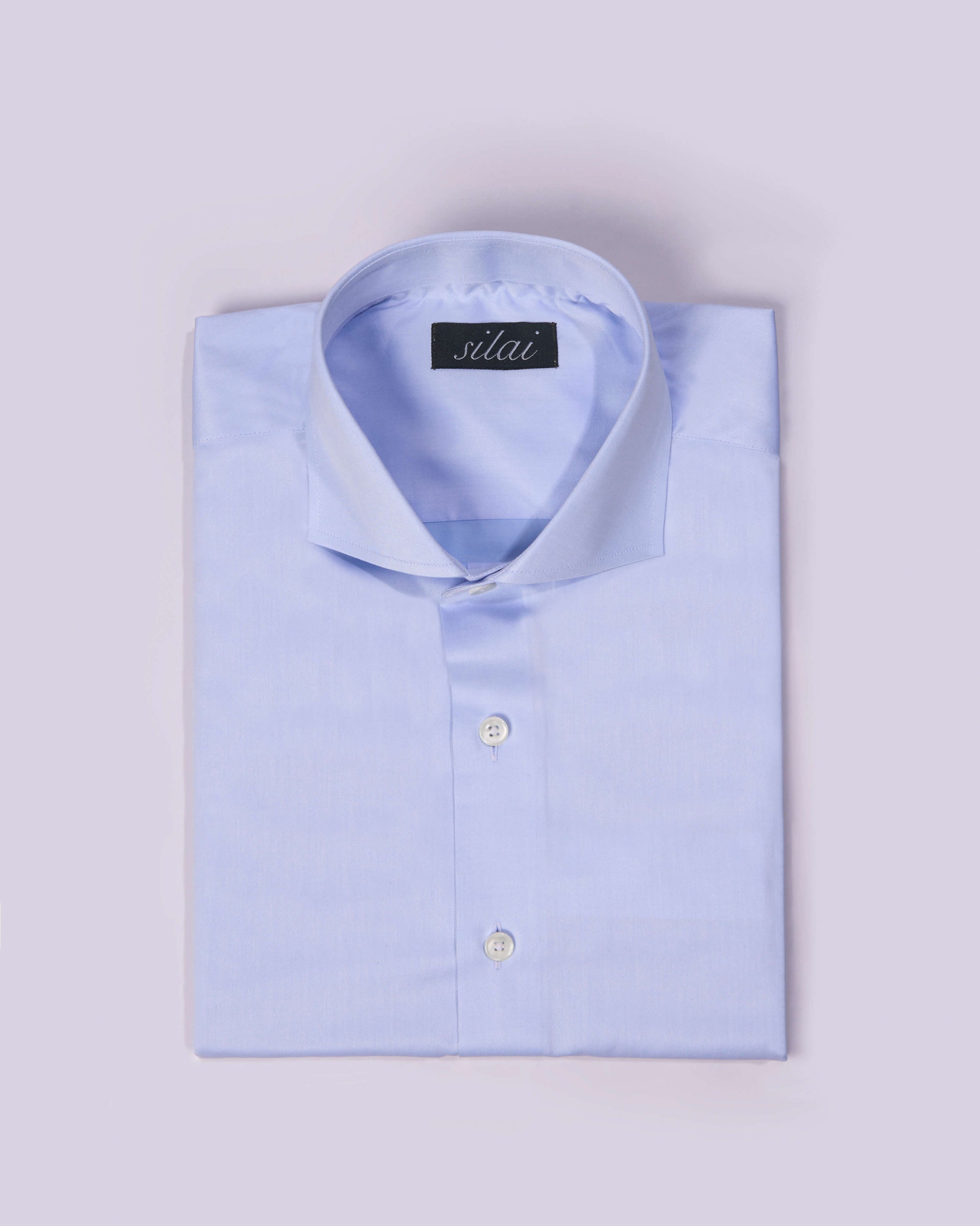 Basic Blue – Men’s Cotton Shirt