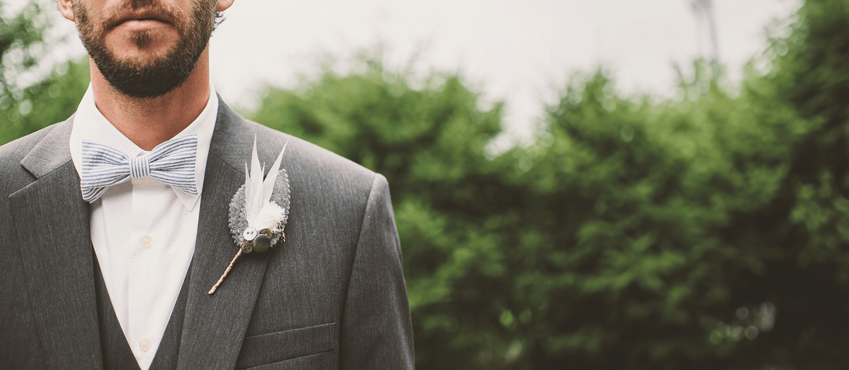 a man in a custom luxury suit